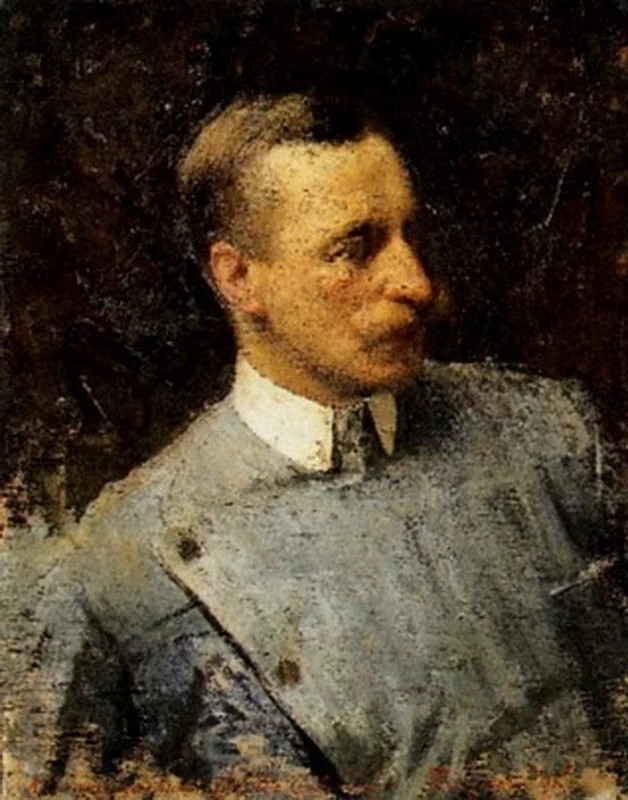 Ritratto di Davide Calandra, 1898